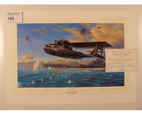 Nicolas Trudgian “Flight out of Hell” Limited Edition print 588/600 with certificate