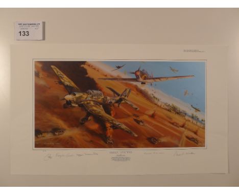 Robert Bailey “Desert Vulture” Limited Edition print 8/80, NO Certificate