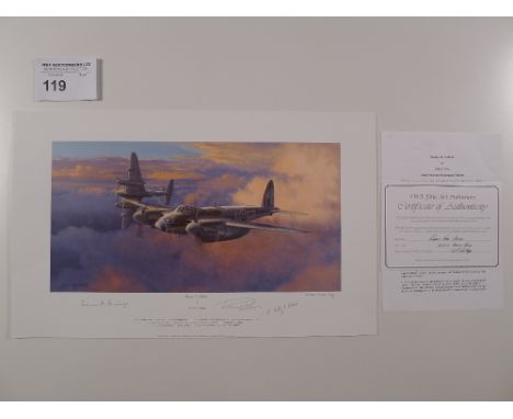 Philip E West “Ready For Action” Artists Proof print 22/50 with certificate