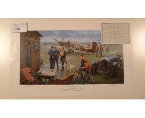 Gil Cohen “Return to the Bump / Biggin Hill, Summer 1940” Battle of Britain Edition print 16/500 with certificate