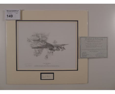 Nicolas Trudgian “Pin-Point Marking” Victoria Cross Edition Artists Proof print 4/5 with certificate.  Supplied mounted and w