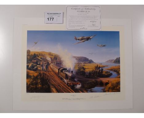 Nicolas Trudgian “Summer of ‘44” Limited Edition print 339/450 with certificate