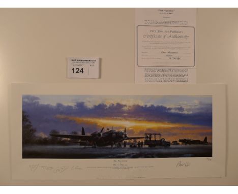 Philip E West “Final Preparations” Limited Edition print 54/300 with certificate