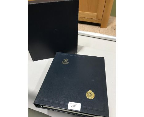 An album of Royal Engineers first day covers 