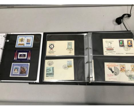A Lot of two albums one containing Collectors royalty stamps, The other consists of Foreign first day covers 