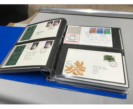 An album of First day covers dating from 1967 to 1982 