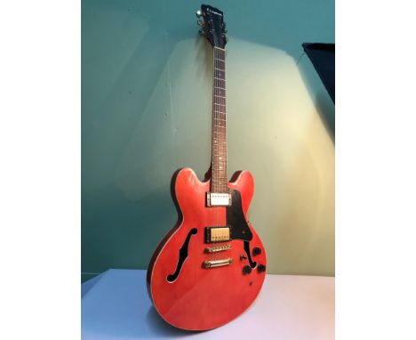 A Vintage Westfield electric guitar, (missing a dial) 