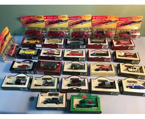 A Large quantity of boxed car, lorry and bus models 