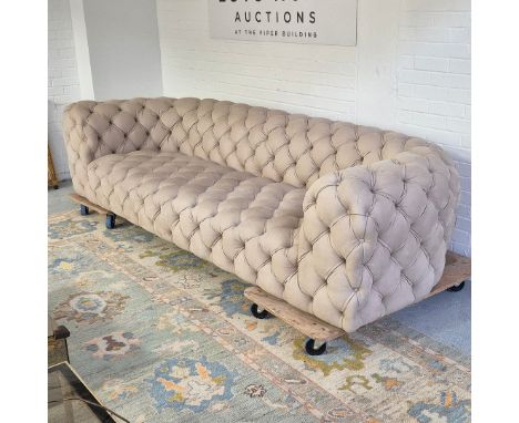 BAXTER CHESTER MOON SOFA. by Paolo Navone, 295cm W approx.