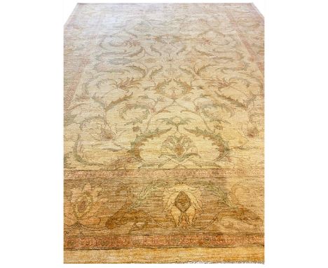 FINE ZIEGLER MAHAL CARPET. 360cm x 280cm.