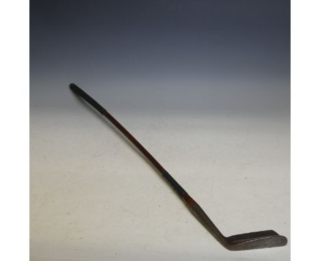 A vintage James Braid Signature 'Orion' hickory shafted Putter,&nbsp;circa 1920s, L 91 cm. 
