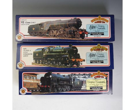 Bachmann: Branch-line, Three “00” Gauge Locomotives with tenders and ‘Super Smooth Motors’, 31-105 BR Standard Locomotive Cla