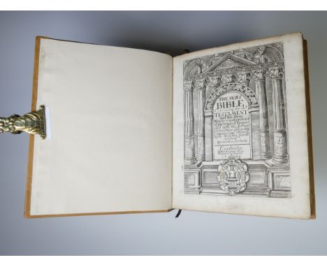 17thC Bible; 'The Holy Bible Containing the Old Testament and the New translated out of the Original tongues and the the form