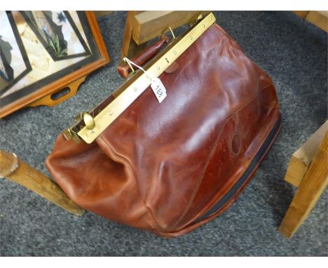 VINTAGE LEATHER PORTMANTEAU