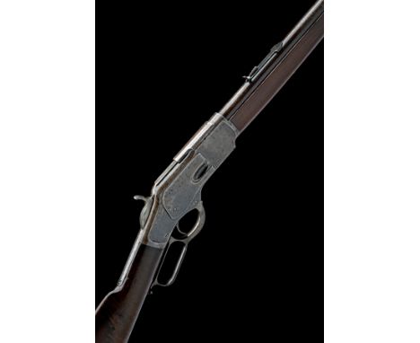 WINCHESTER REPEATING ARMS CO. A .44-40 MODEL 1873 LEVER-ACTION SPORTING-RIFLE, serial no. 453110, for 1893, with round 24 1/4