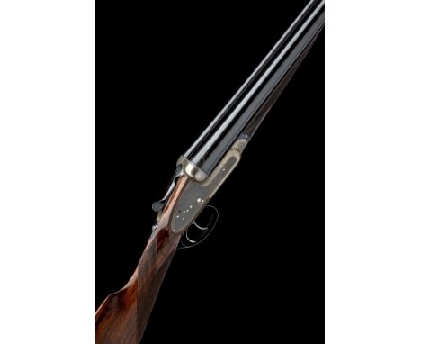 BOSS & CO. AN UNUSUAL 12-BORE EASY-OPENING SIDELOCK EJECTOR, serial no. 7001, circa 1923, 30in. nitro chopperlump barrels, ri