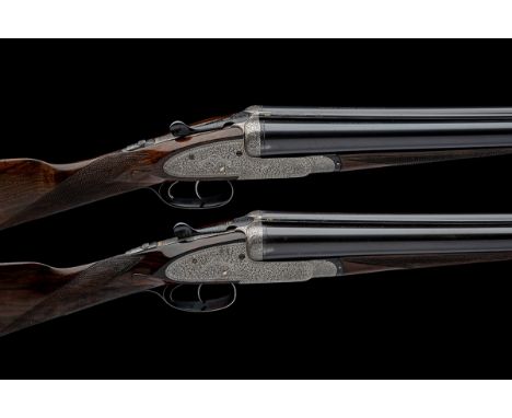 HOLLAND & HOLLAND A PAIR OF 12-BORE 'ROYAL' SIDELOCK EJECTORS, serial no. 22609 / 10, for 1901, 30in. nitro barrels (No. 2 re