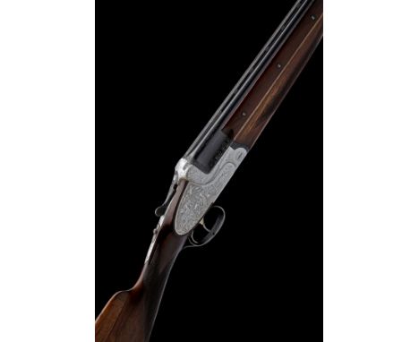 AYA A 12-BORE 'MODEL 37A' DOUBLE-TRIGGER HAND-DETACHABLE OVER AND UNDER SIDELOCK EJECTOR, serial no. 300131, with extra barre