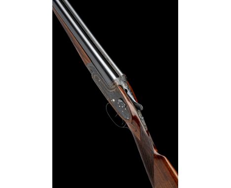 AYA A 20-BORE 'NO.2 MODEL' HAND-DETACHABLE SIDELOCK EJECTOR, serial no. 499233, for 1977, 27in. nitro chopperlump barrels, 2 