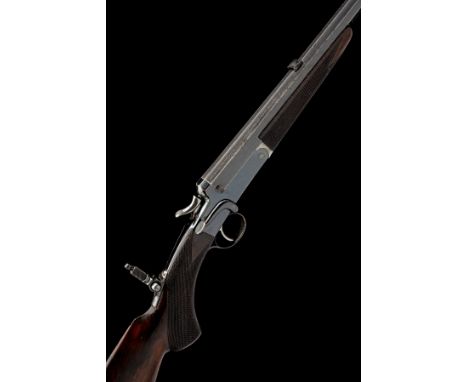 A .250 SEMI-SMOOTHBORE SINGLE-BARRELLED SIDELEVER HAMMER ROOK RIFLE SIGNED HOLLAND & HOLLAND, serial no. 43217 / 10504, circa