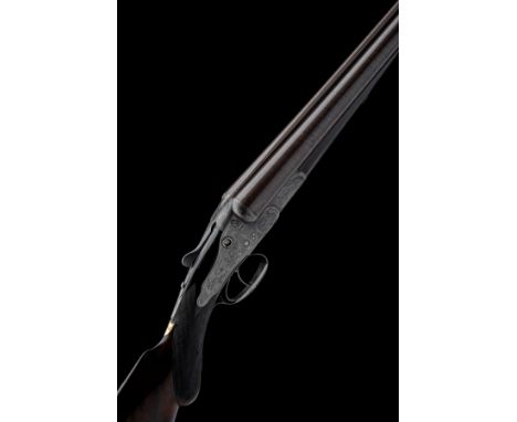 A 10-BORE (2 7/8IN.) 1878 PATENT 'THE PREMIERE QUALITY' BACK-ACTION SIDELOCK NON-EJECTOR WILDFOWLING GUN BY W. & C. SCOTT & S