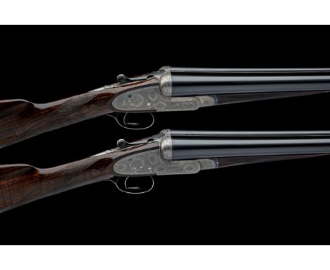 BOSS & CO. A PAIR OF 12-BORE EASY-OPENING SINGLE-TRIGGER SIDELOCK EJECTORS, serial no. 5343 / 4, circa 1905, 30in. nitro barr