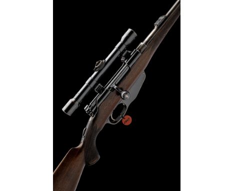A 6.5x53mmR STEYR MODEL M.95 BOLT-MAGAZINE SPORTING RIFLE RETAILED BY GEORGE GIBBS, serial no. 3309 / B4481, for 1899, 26in. 