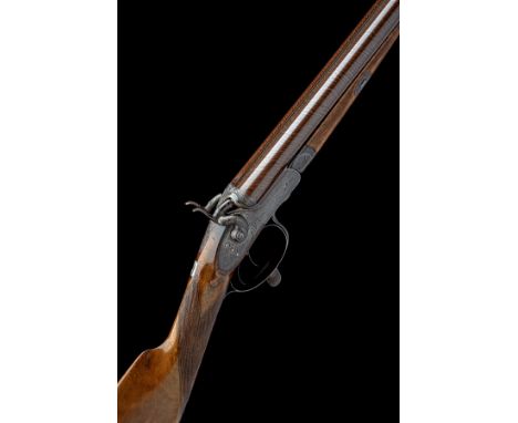 JOSEPH MANTON A 16-BORE ROTARY-UNDERLEVER HAMMERGUN, serial no. 9078, circa 1822, later high quality conversion to centre-fir