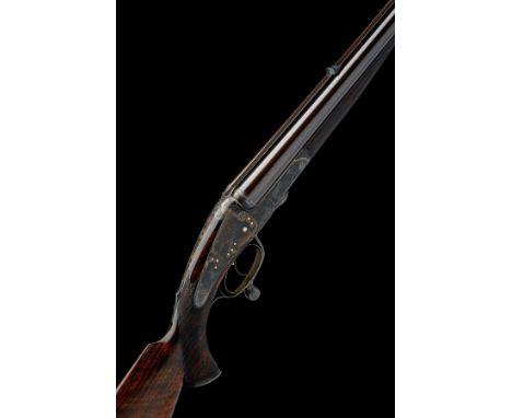 A .500 (3IN.) NITRO EXPRESS 1882 PATENT UNDERLEVER-COCKING BACK-ACTION SIDELOCK NON-EJECTOR DOUBLE RIFLE BY JOSEPH HARKOM & S