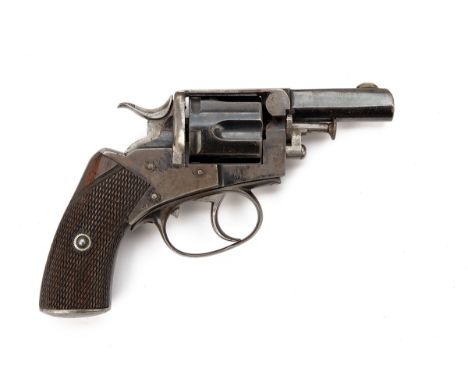 A .320 (S/R) WEBLEY R.I.C. No.2 POCKET REVOLVER RETAILED BY COGSWELL & HARRISON, LONDON, serial no. 81013, circa 1904, with b