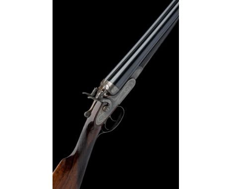 J. PURDEY & SONS A 12-BORE TOPLEVER HAMMERGUN, serial no. 10912, for 1881, 28 3/4in. (72cm) sleeved nitro barrels, blued dama