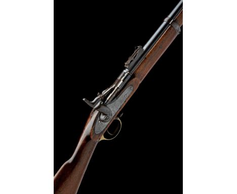 A .577 (SNIDER) THREE-BAND COMMERCIAL MK3 VOLUNTEER RIFLE SUPPLIED BY THE LONDON ARMOURY Co., no visible serial number, dated