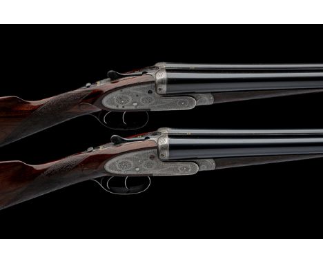 HENRY ATKIN (FROM PURDEY'S) A PAIR OF 12-BORE SPRING-OPENING SIDELOCK EJECTORS serial no. 2178 / 9, for 1913, 29in. nitro cho