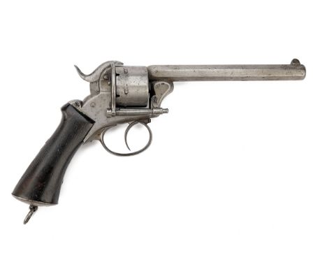 A SCARCE 12mm PINFIRE COMBLAIN PATENT SERVICE-STYLE REVOLVER, serial no. 2253, circa 1865, with octagonal 6 5/8in. barrel, do