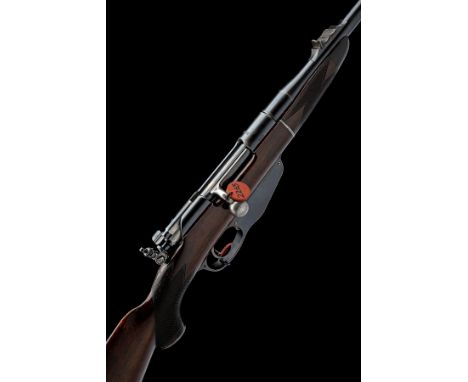 A .375 EX. (9.5x57mm M.S.) STEYR MD. 1892 BOLT-MAGAZINE SPORTING RIFLE RETAILED BY COGSWELL & HARRISON, serial no. 35125 / 62