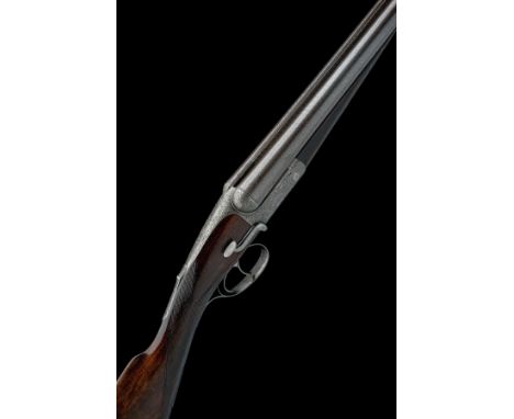 JOHN DICKSON & SON A SCARCE SIDELEVER VARIANT 12-BORE 1887 PATENT ROUND-ACTION TRIGGERPLATE-ACTION EJECTOR, serial no. 5256, 