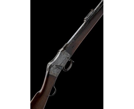 A .577/.450 MARTINI-HENRY COMMERCIAL RIFLE SIGNED 'FIELD RIFLE Co.', serial number 6746, late 19th Century, with 32 1/2in. si