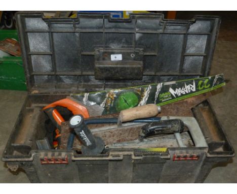 Box of miscellaneous tools