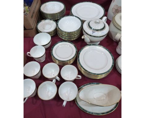 A Royal Worcester Medici dinner/tea service to comprise 53 pieces