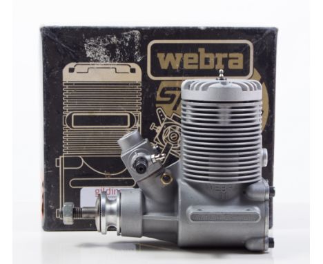 Two R/C glow engines WEBRA SPEED 91 and MDS 58, both NIB (2)