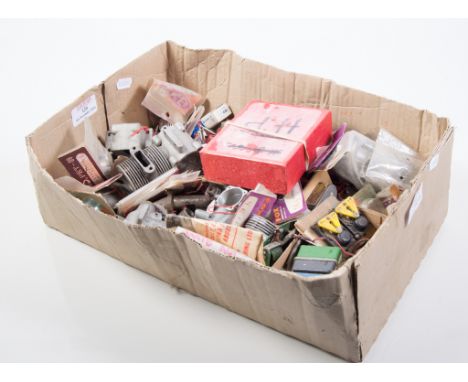 Box containing Engine and R/C spares