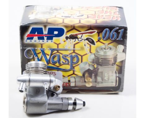 Two R/C glow engines, AP 061 WASP and MAGNUM 15GP, both NIB (2)