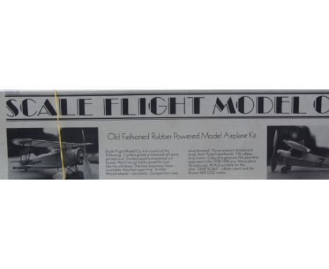 Four small AMERICAN scale rubber kits