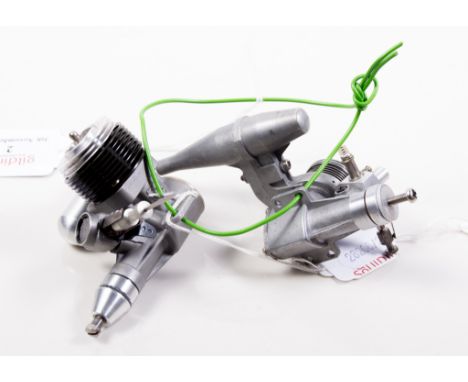 Two G-MARK R/C glow engines 0.061 and 0.074 (2)