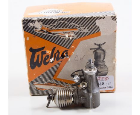WEBRA 1.5cc diesel, (no needle), and ENYA 062, glow with R/C carb and silencer (2)