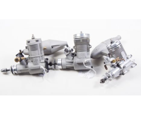 Three 40 R/C glow engines, MDS, HP and TAIPAN, all used, VG (3)