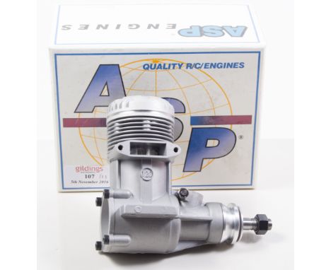 ASP 120 R/C glow, including silencer, NIB