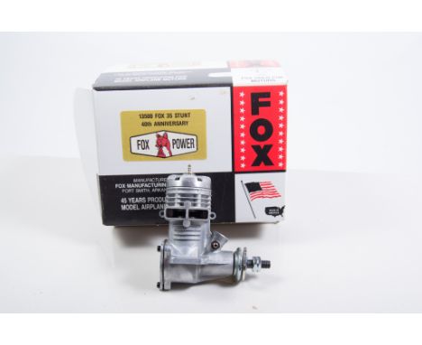 ANNIVERSARY FOX 35 STUNT glow engine, NIB