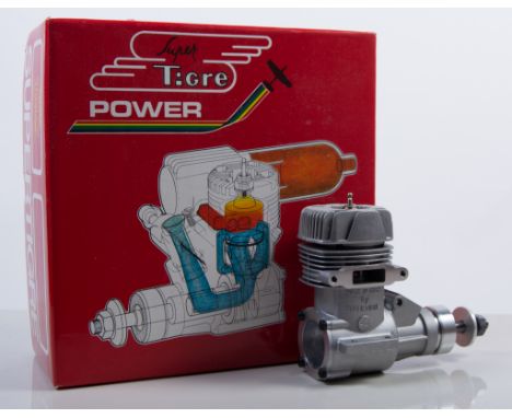 Two SUPER TIGRE R/C glow engines, GS40 and G51, both NIB (2)