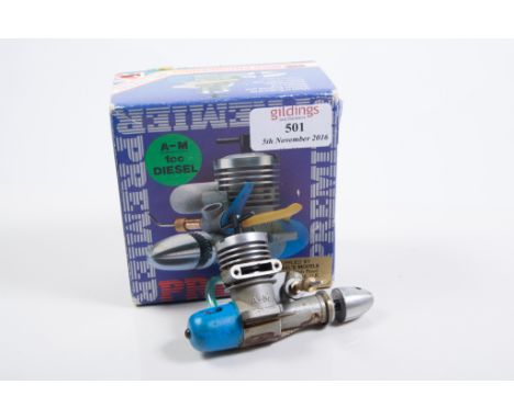 AM10 R/C diesel with silencer, NIB